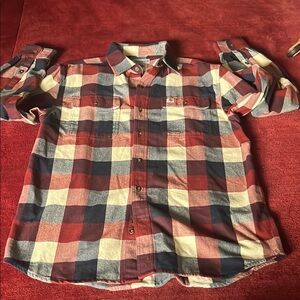 Carhartt Men's Rugged Flex Fitted Midweight Flannel Long-Sleeve Shirt